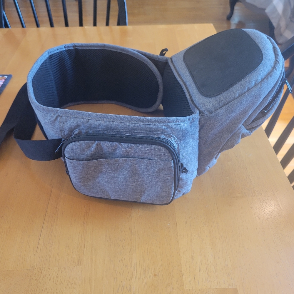 Gray Tushbaby Hip Carrier